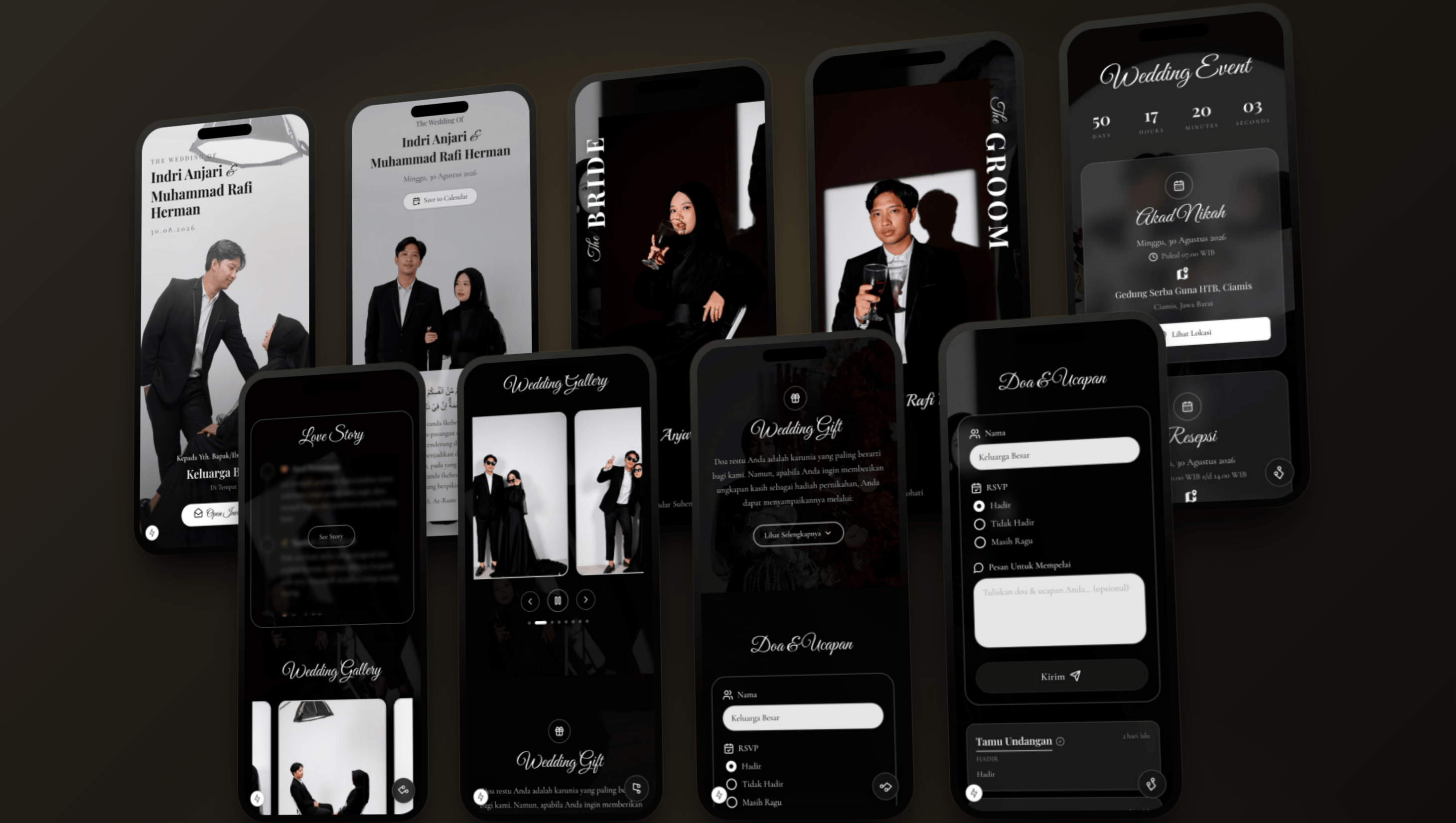 Wedding Invitation — Digital Wedding Invitation